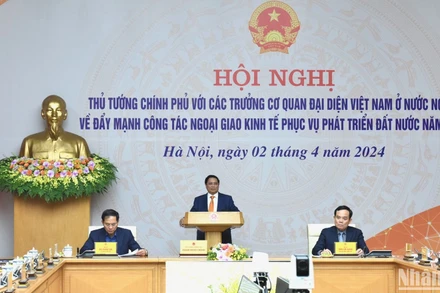 Thủ tướng Phạm Minh Chính dự và chủ trì hội nghị.