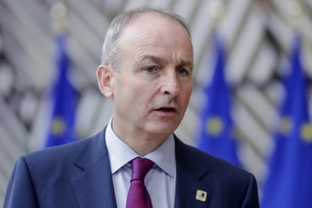Thủ tướng Ireland Micheál Martin. (Ảnh: REUTERS)