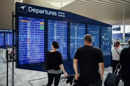 Một góc sân bay quốc tế Helsinki, Phần Lan. (Ảnh: Getty/Guardian)