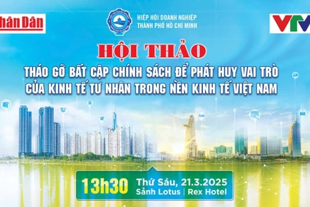 Hội thảo Tháo gỡ bất cập chính sách để phát huy vai trò của kinh tế tư nhân trong nền kinh tế Việt Nam