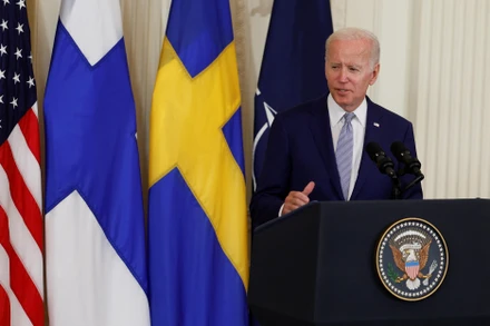 Tổng thống Mỹ Joe Biden. (Ảnh: Reuters)