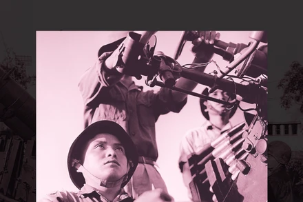 Nhành hoa bên trận địa Hà Nội-Điện Biên Phủ trên không.