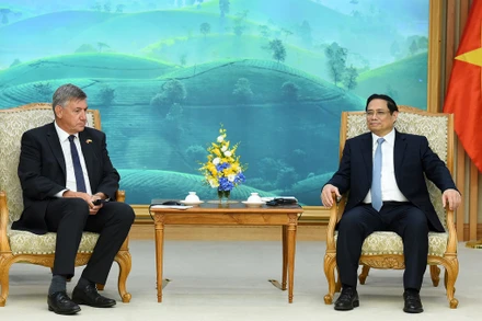 Thủ tướng Phạm Minh Chính tiếp ông Jan Jambon, Bộ trưởng-Thủ hiến Chính phủ kiêm Bộ trưởng Ngoại giao, Văn hóa, Công nghệ thông tin và Quản lý cơ sở vật chất Vùng Flanders, Vương Quốc Bỉ.