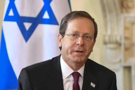 Tổng thống Israel Isaac Herzog. (Nguồn: EPA)