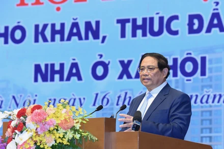 Thủ tướng Phạm Minh Chính phát biểu chỉ đạo hội nghị.