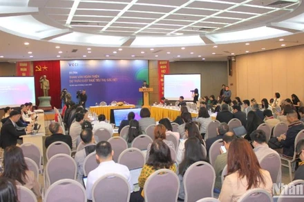 Quang cảnh hội thảo. (Ảnh: TRUNG HƯNG) 