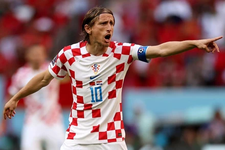Cuộc chạm trán Maroc đêm nay có thể sẽ là lần cuối cùng người hâm mộ được thấy Luka Modric tung hoành trên sân cỏ World Cup. (Ảnh: FIFA)