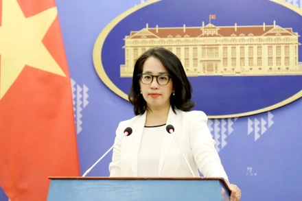 Người phát ngôn Bộ Ngoại giao Việt Nam Phạm Thu Hằng. (Ảnh: Bộ Ngoại giao) 