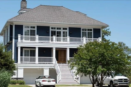 Nhà riêng của Tổng thống Mỹ Joe Biden bên bờ biển Rehoboth, Delaware ngày 12/1/2021. (Ảnh: AP/TTXVN)