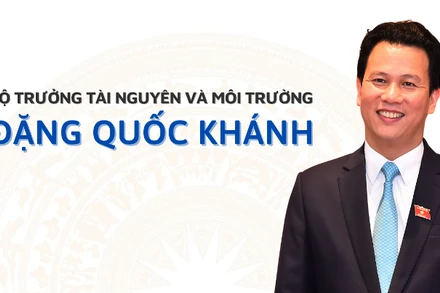 [Infographic] Tiểu sử tân Bộ trưởng Tài nguyên và Môi trường Đặng Quốc Khánh