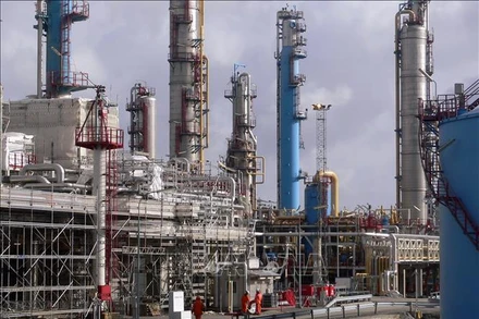 Cơ sở sản xuất khí đốt Statoil ở Kaarstoe, Na Uy. (Ảnh: AFP/TTXVN)