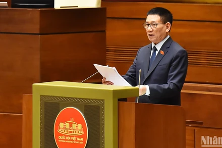 Bộ trưởng Tài chính Hồ Đức Phớc. (Ảnh: THỦY NGUYÊN)