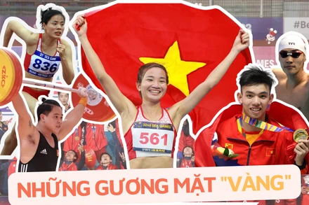 [Infographic] Những gương mặt “vàng” của thể thao Việt Nam tại SEA Games 32