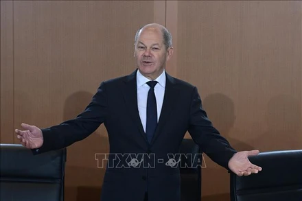 Thủ tướng Đức Olaf Scholz. (Ảnh: AFP/TTXVN)