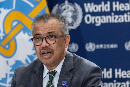 Tổng Giám đốc WHO, ông Tedros Adhanom Ghebreyesus. (Ảnh: Reuters)