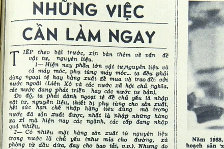 Những việc cần làm ngay (Bài 22)