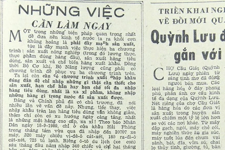 Những việc cần làm ngay (Bài 27)