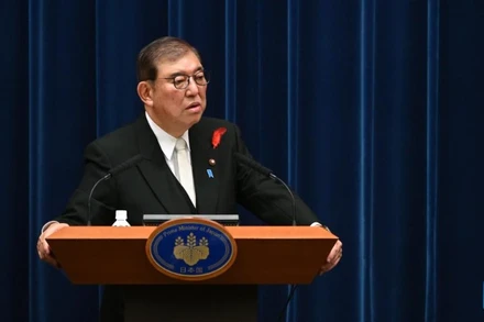 Thủ tướng Nhật Bản Ishiba Shigeru. (Ảnh: Xinhua) 