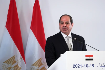 Tổng thống Ai Cập Abdel Fattah El-Sisi. (Ảnh minh họa: Reuters)