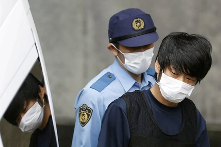 Nghi phạm Tetsuya Yamagami. (Ảnh: Kyodo)