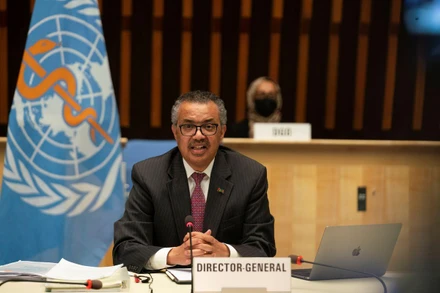 Tổng Giám đốc WHO Tedros Adhanom Ghebreyesus. (Ảnh: Reuters) 