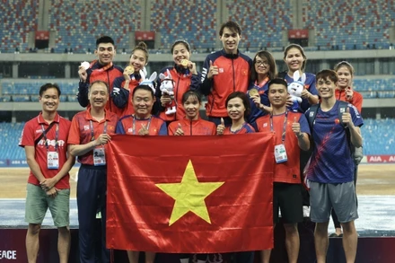 Điền kinh hứa hẹn sẽ tiếp tục “gặt vàng”trong ngày 9/5. (Ảnh: TTXVN)