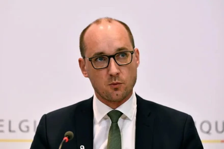 Bộ trưởng Tư pháp Bỉ Vincent Van Quickenborne. (Ảnh: Reuters) 