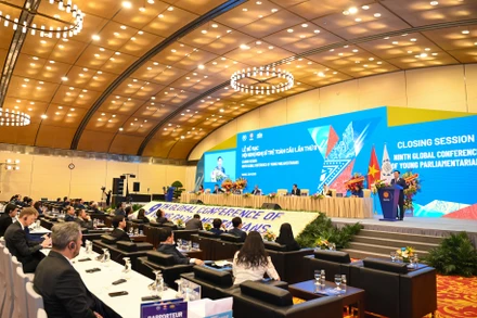 [Ảnh] Hội nghị Nghị sĩ trẻ toàn cầu lần thứ 9 diễn ra thành công tốt đẹp