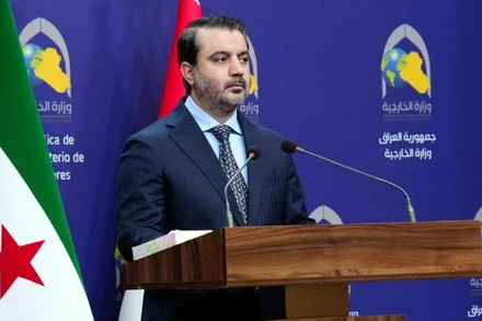 Ngoại trưởng Syria Asaad al-Shaibani. (Ảnh: THX)