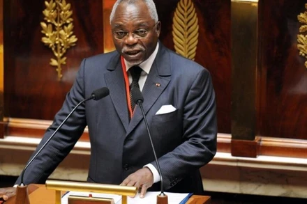 Cựu Chủ tịch Quốc hội Gabon Guy Nzouna-Ndama. (Ảnh: AFP)