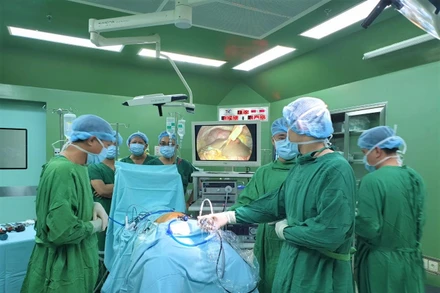 Đà Nẵng: Phẫu thuật nội soi cắt thành công u gan cho bệnh nhân