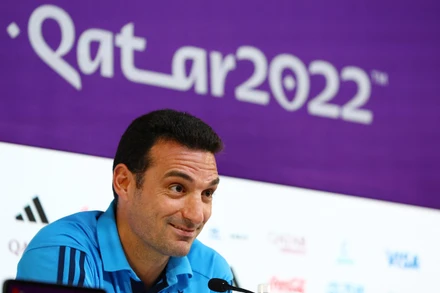 Huấn luyện viên Lionel Scaloni của Argentina. (Ảnh: Reuters)