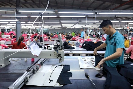 Lũy kế 10 tháng năm 2024, tổng trị giá xuất nhập khẩu hàng hóa của Việt Nam đạt 647,87 tỷ USD, tăng 88,57 tỷ USD so với cùng kỳ năm trước. (Ảnh minh họa: TTXVN) 