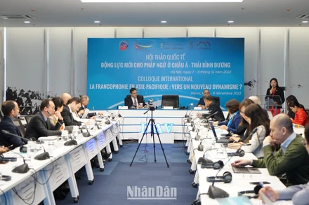 Toàn cảnh hội thảo. (Ảnh: TRUNG HƯNG)