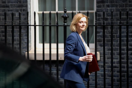 Ngoại trưởng Anh Liz Truss. (Ảnh: REUTERS)