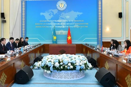 Thứ trưởng Lê Thị Thu Hằng đồng chủ trì Tham vấn chính trị Việt Nam-Kazakhstan.