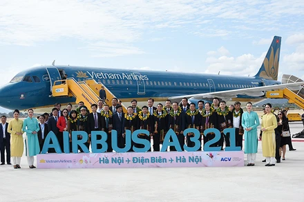 Sau khi nâng cấp, Cảng Hàng không Điện Biên chính thức đón máy bay Airbus A321 từ ngày 2/12/2023.