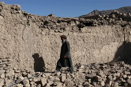 Lại xảy ra động đất mạnh ở miền tây Afghanistan