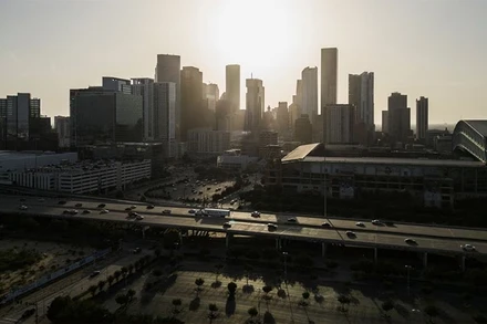 Hơn 80 triệu người tại Mỹ đang sống trong tình trạng cảnh báo nắng nóng nghiêm trọng. (Ảnh: Reuters)