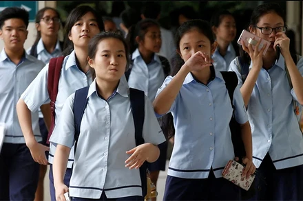 Kết quả PISA 2022 cho thấy, Singapore là nước dẫn đầu ở cả 3 lĩnh vực toán, đọc và khoa học. Ảnh: Reuters