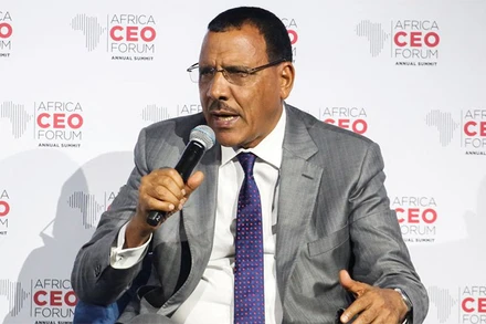 Tổng thống Niger Mohamed Bazoum. (Ảnh: Reuters)