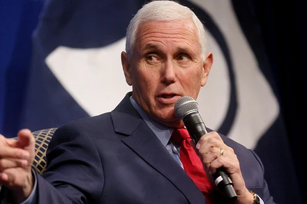 Cựu Phó Tổng thống Mỹ Mike Pence. (Ảnh: Reuters)