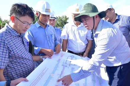 Bàn giao mặt bằng vùng dự án cao tốc qua Cà Mau hoàn thành gần 90%