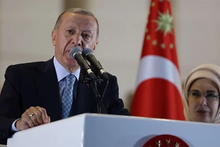 Tổng thống Thổ Nhĩ Kỳ Recep Tayyip Erdogan. (Ảnh: Reuters)