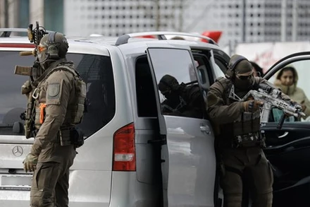 Cảnh sát chống khủng bố của Đức. (Ảnh: AFP)