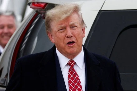 Cựu Tổng thống Mỹ Donald Trump. (Ảnh: Reuters)