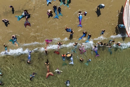 [Ảnh] Thế giới trong đợt nắng nóng gay gắt dai dẳng