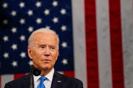 Tổng thống Mỹ Joe Biden. (Ảnh: Reuters)