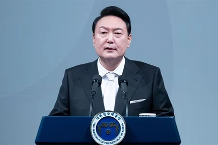 Tổng thống Hàn Quốc Yoon Suk Yeol. Ảnh: Reuters