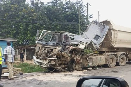 Tai nạn giao thông thảm khốc ở Ghana khiến ít nhất 22 người thiệt mạng